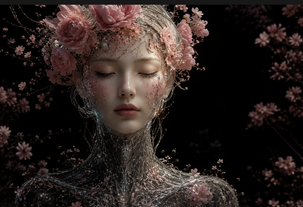 闭眼的花神